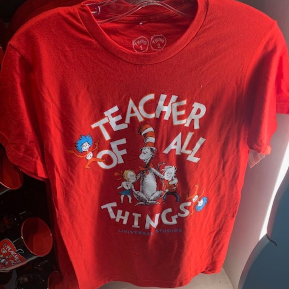 Red Teacher Of All Things Shirt